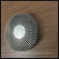 Round Customized Cutting Parts Anodizing Aluminium Heatsink